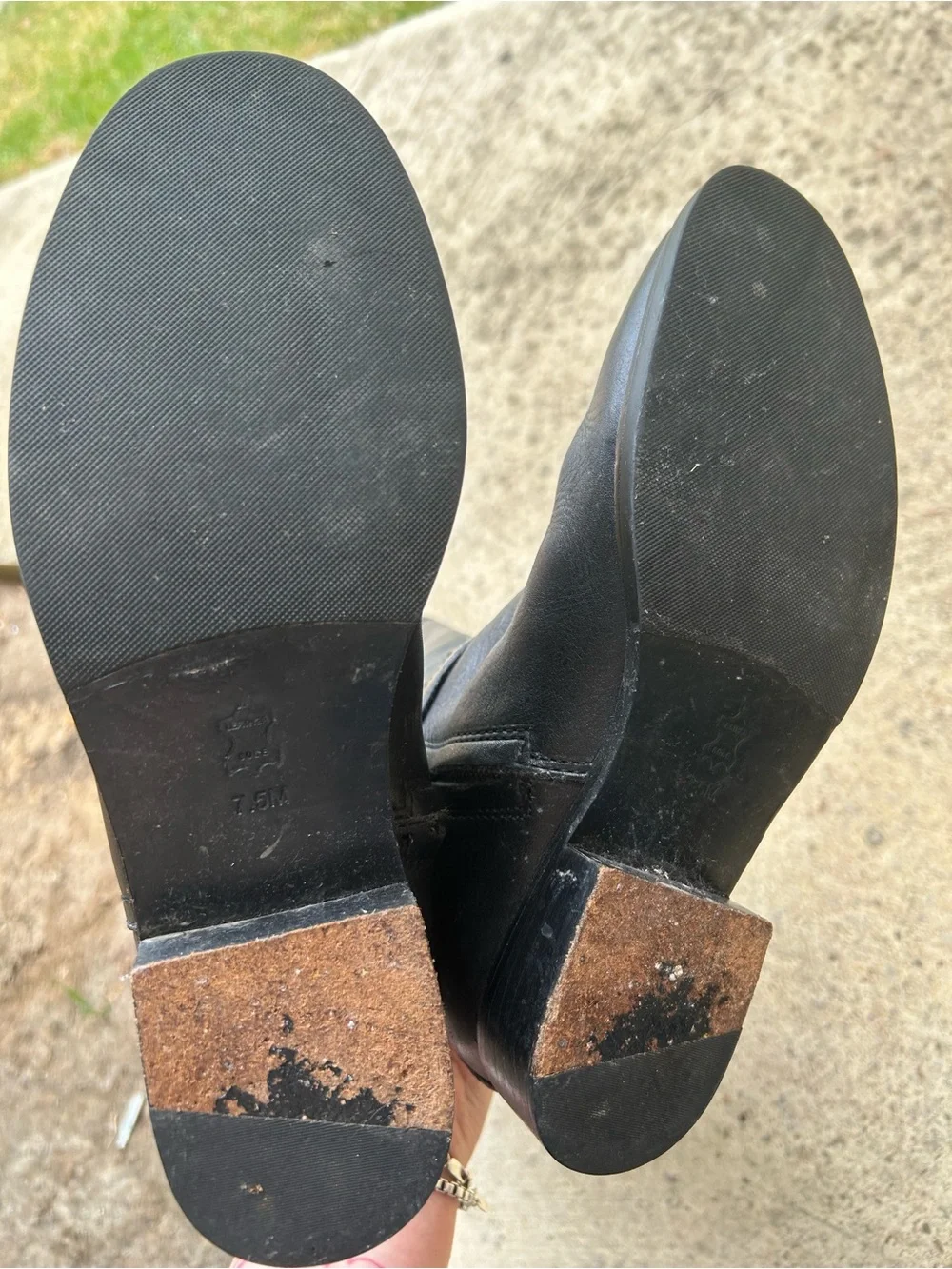 Tory Burch Black Over-the-Knee Riding Boots